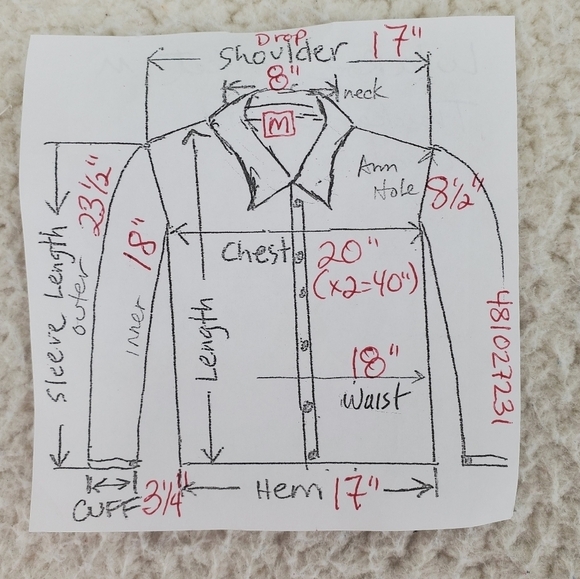 LuLaRoe Crop Jean Jacket M Gray Stretchy Denim Floral Embroidery Buttoned Fitted - Picture 3 of 13